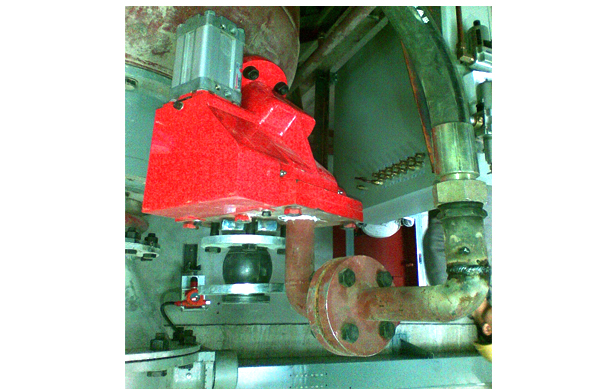 旋轉給料機100排氣閥